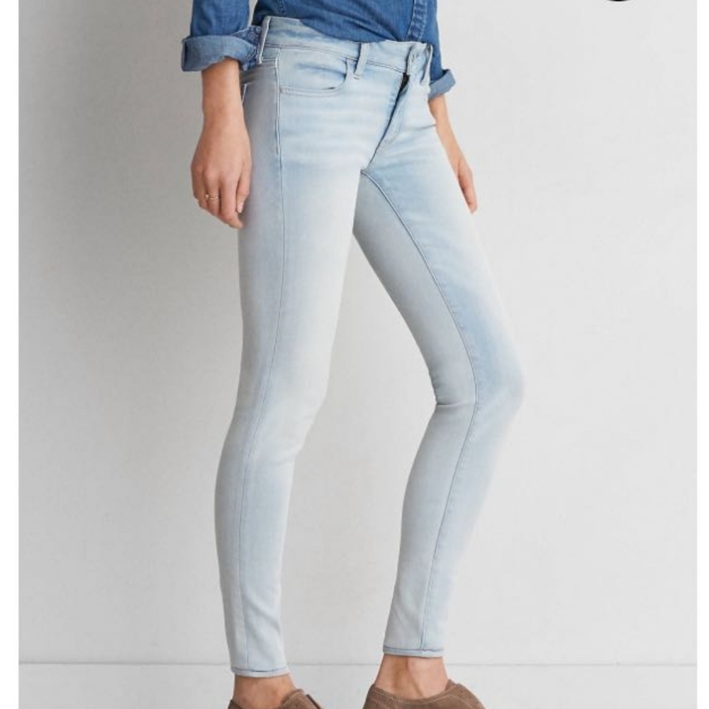 American Eagle Outfitters Light Blue Jeggings
